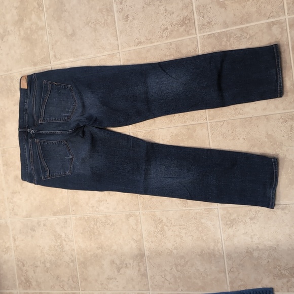 Express Skinny Mid-Rise Blue Jeans - Picture 2 of 9